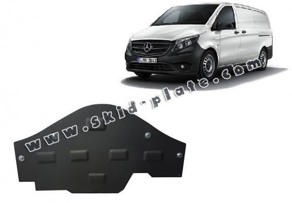 Steel skid plate for the protection of the Stop&Go system Mercedes V-Classe W447, 4x2, 1.6 D