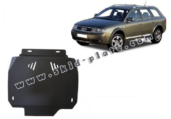 Steel automatic gearbox skid plate forAudi Allroad