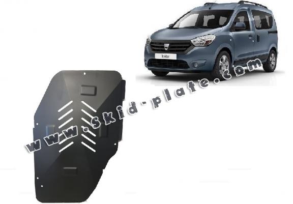 Steel fuel tank skid plate  for Dacia Dokker