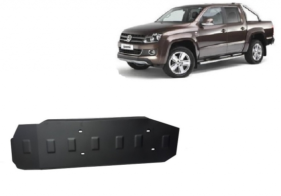 Steel fuel tank skid plate  for Volkswagen Amarok - Only for versions without factory protections