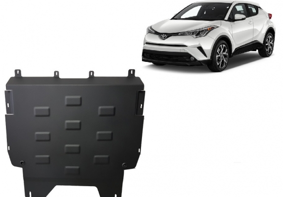 Steel skid plate for Toyota C-HR