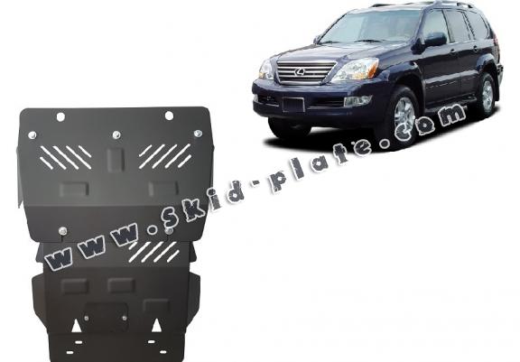Steel gearbox skid plate for Lexus GX