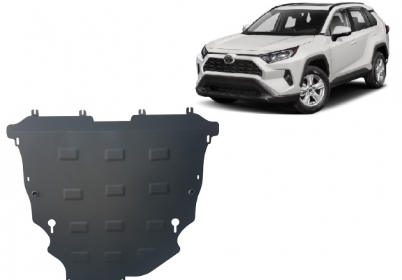 Steel skid plate for Toyota Rav4