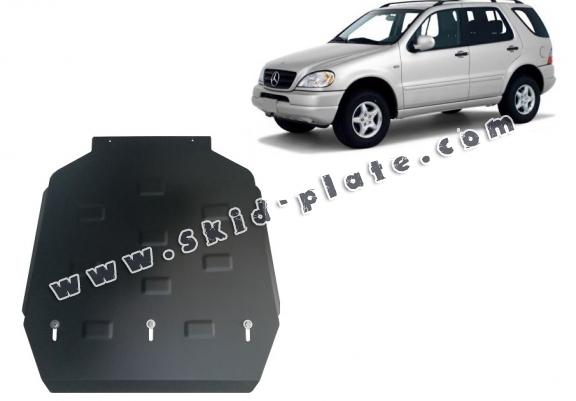 Steel gearbox skid plate for Mercedes ML W163