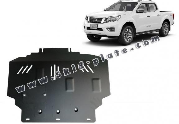 Steel skid plate for Nissan Navara NP300