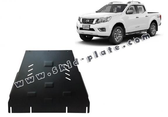 Steel gearbox skid plate for Nissan Navara NP300