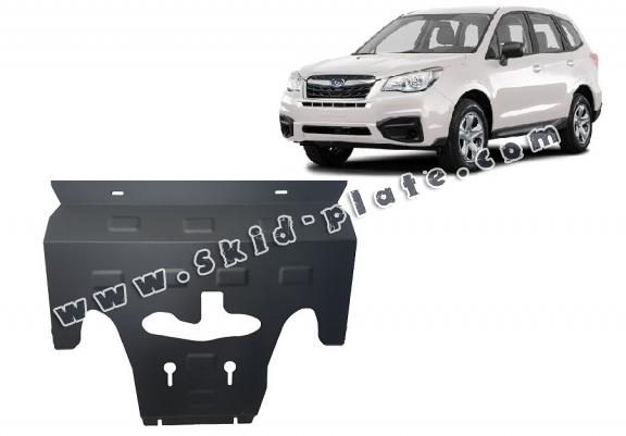 Steel skid plate for Subaru Forester 4