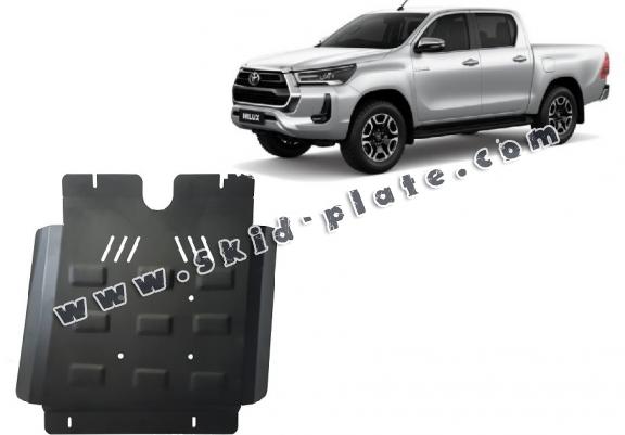Steel gearbox skid plate for Toyota Hilux Invincible