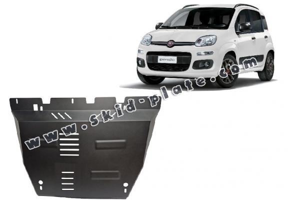 Steel skid plate for Fiat Panda 4x4