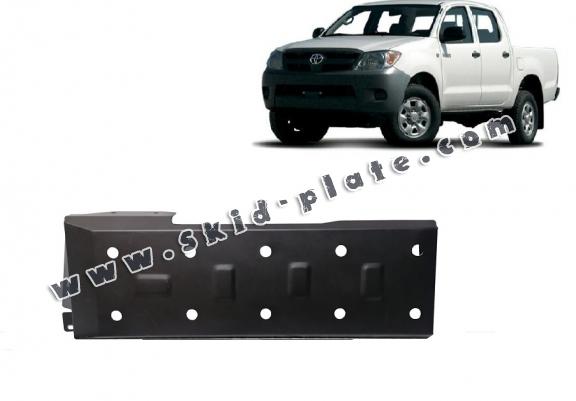 Steel fuel tank skid plate Toyota Hilux  