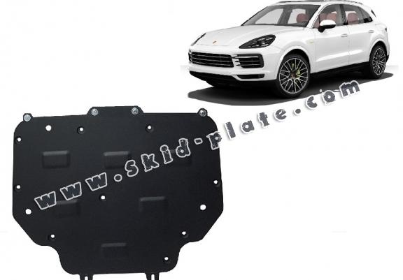 Steel gearbox skid plate for Porsche Cayenne