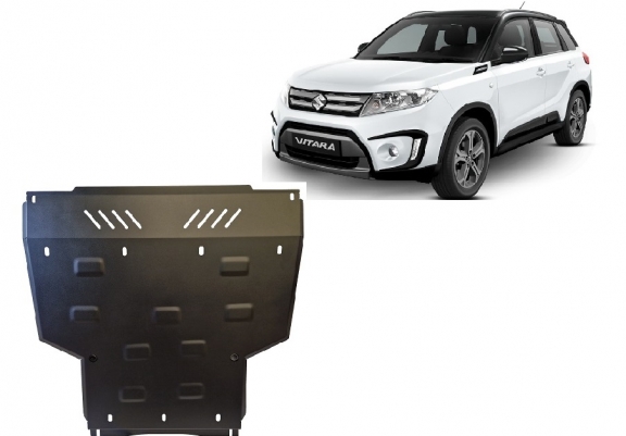 Steel skid plate for Suzuki Vitara