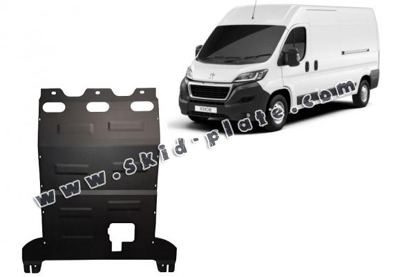 Steel skid plate for Peugeot Boxer