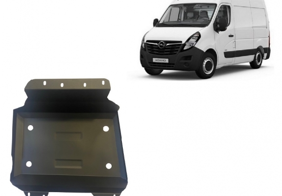 Steel fuel tank skid plate  for Opel Movano C 