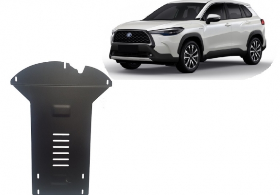 Steel catalytic converter plate/cat lock for Toyota Corolla Cross