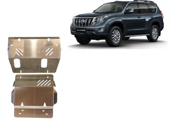 Aluminum skid plate for Toyota Land Cruiser 150