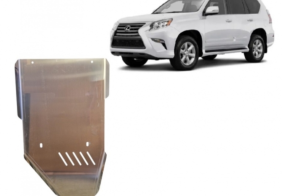 Aluminum gearbox skid plate for Lexus GX460