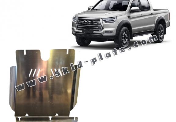 Aluminum gearbox skid plate for Jac T8