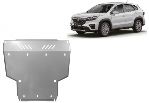 Aluminum skid plate for Suzuki S-Cross