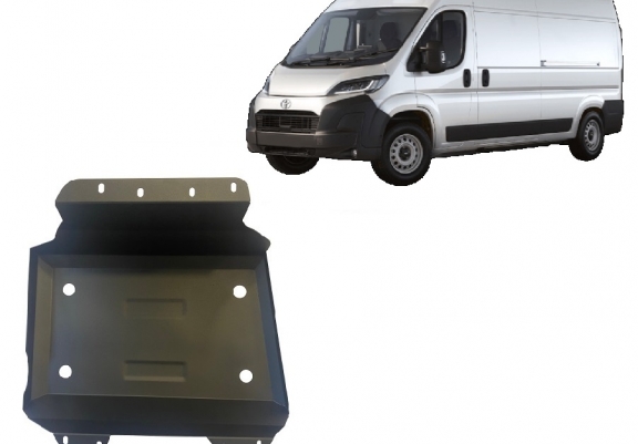 Steel fuel tank skid plate  for Toyota Proace Max