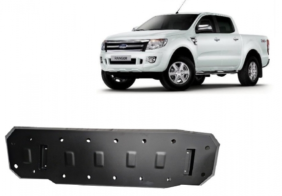 Steel fuel tank skid plate  for Ford Ranger