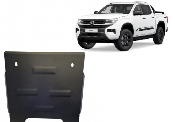 Steel transfer case skid plate for Volkswagen Amarok 2 