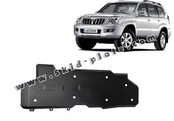 Steel fuel tank skid plate  for Toyota Land Cruiser J120 - for 5 doors model