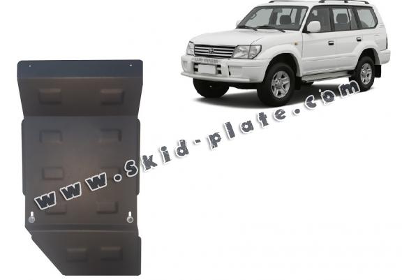 Steel gearbox skid plate for Toyota Land Cruiser J90