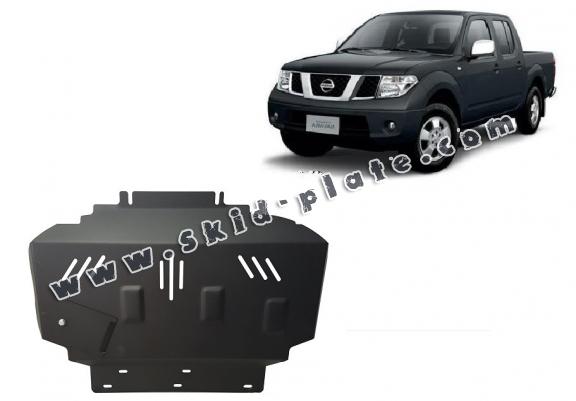 Steel skid plate for Nissan Navara