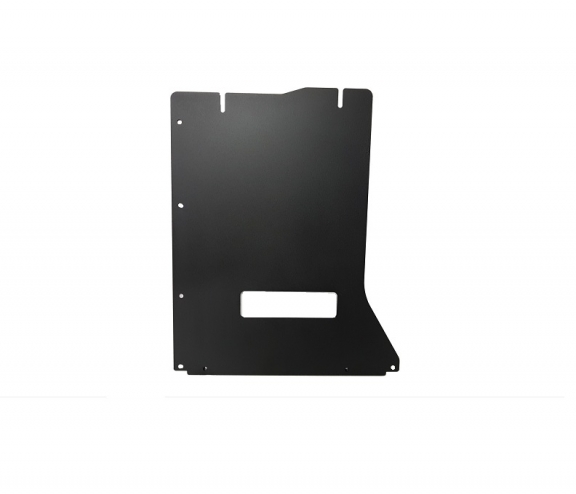 Steel gearbox skid plate for BMW X5 E70