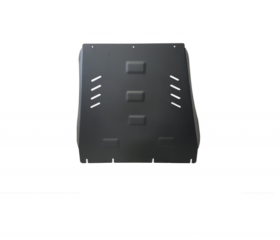 Steel gearbox and differential skid plate for Nissan Pathfinder