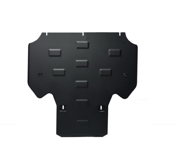 Steel gearbox skid plate for Audi A6