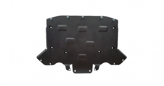 Steel gearbox skid plate for Audi A8