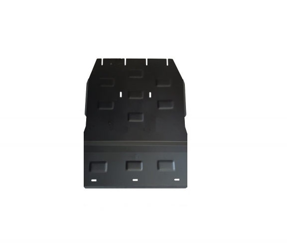 Steel gearbox and differential skid plate for Volkswagen Amarok -  V6 automat