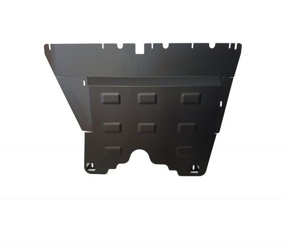 Steel skid plate for Opel Combo D 