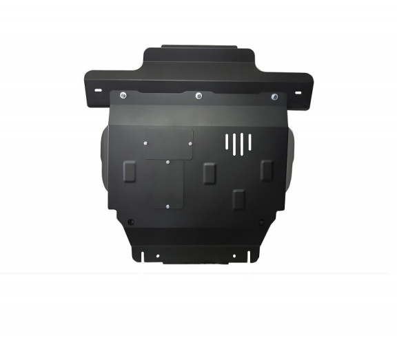 Steel skid plate for Ford Fiesta