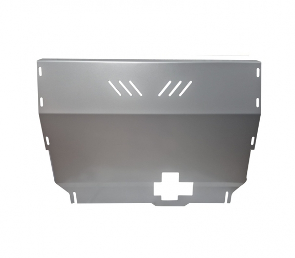 Aluminum skid plate for the protection of the engine and the gearbox for Ford Transit Custom - FWD