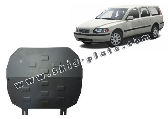 Steel skid plate for Volvo V70