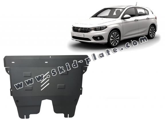 Steel skid plate for Fiat Tipo