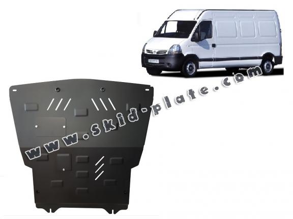 Steel skid plate for Nissan Interstar