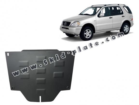 Steel diferential skid plate for Mercedes ML W163