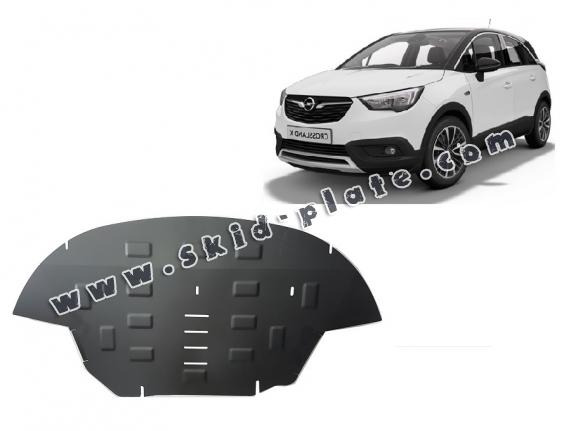 Steel skid plate for Opel Crossland X