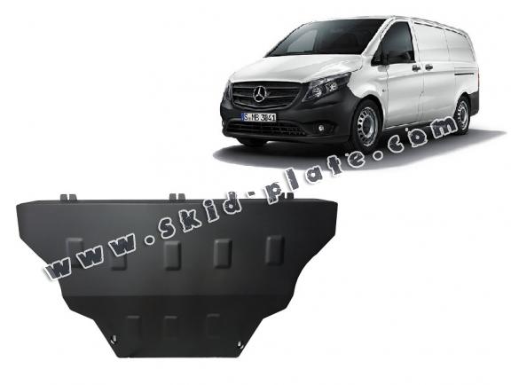 Steel skid plate for Mercedes V-Classe W447, 4x2, 1.6 D