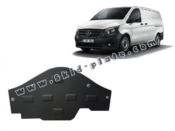 Steel skid plate for the protection of the Stop&Go system Mercedes V-Classe W447, 4x2, 1.6 D