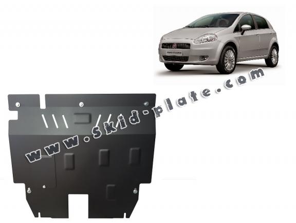 Steel skid plate for Fiat Punto 