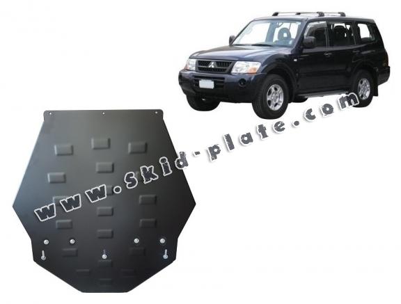 Steel gearbox skid plate for Mitsubishi Pajero 3 (V60, V70) Vers 2.0