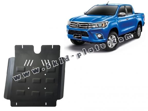 Steel gearbox skid plate for Toyota Hilux Revo