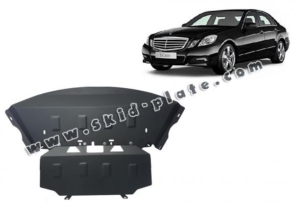 Steel skid plate for Mercedes E-Classe W212