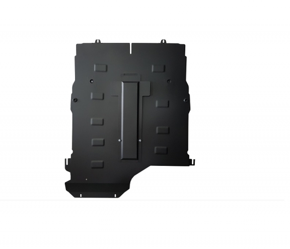 Steel skid plate for the protection of the engine, gearbox and differential for Mercedes A-Class W169