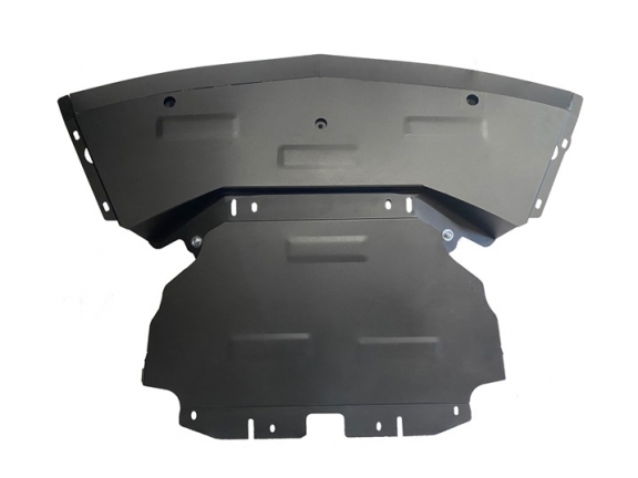 Steel skid plate for Mercedes S-Classe W221 - 4x2